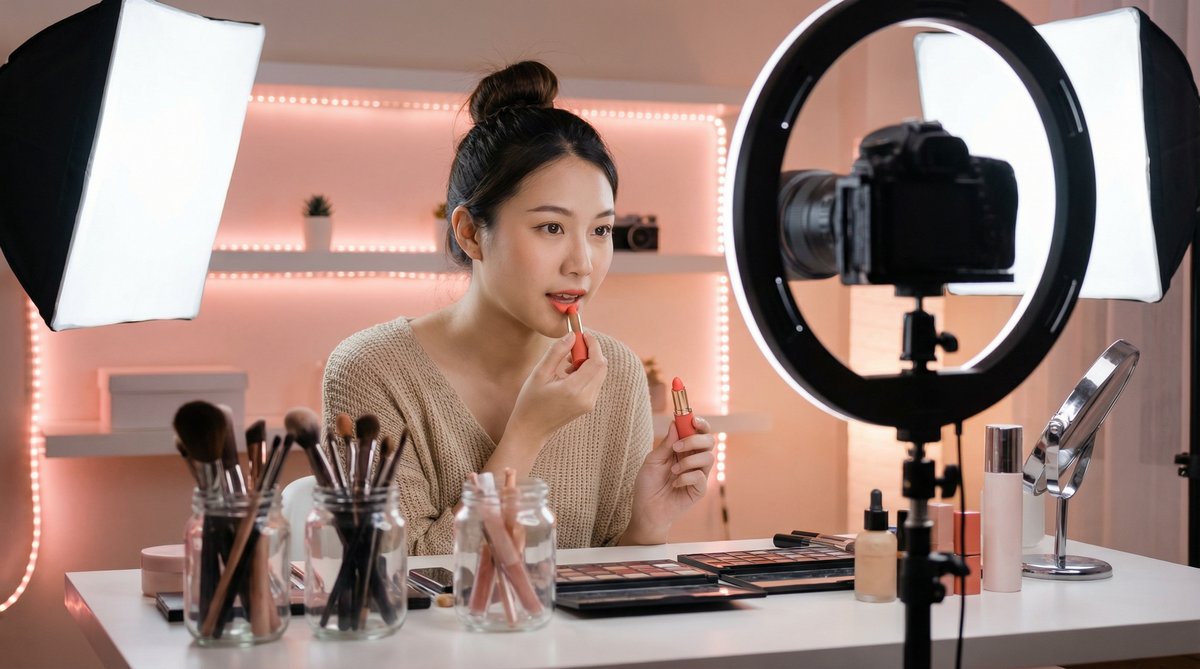 探花美妆视频教程